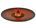 Contained Space, Red, 55cm diameter