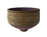 Red + Gold Bowl, 14cm x 22cm